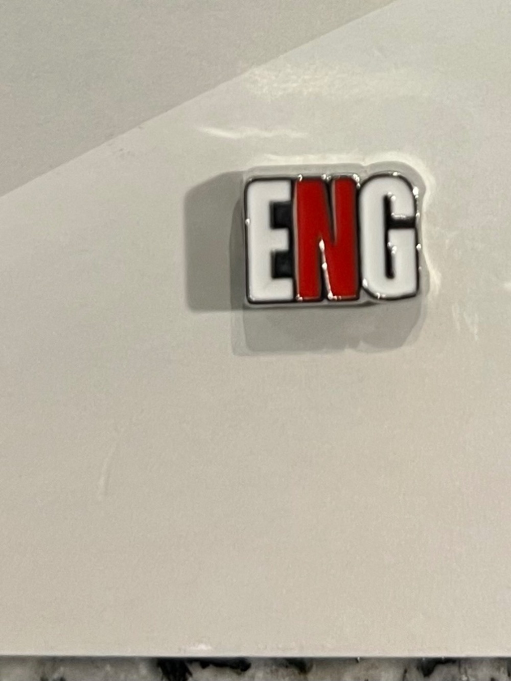 World Soccer 2026 Souvenir bracelet charm - England - let's negotiate!